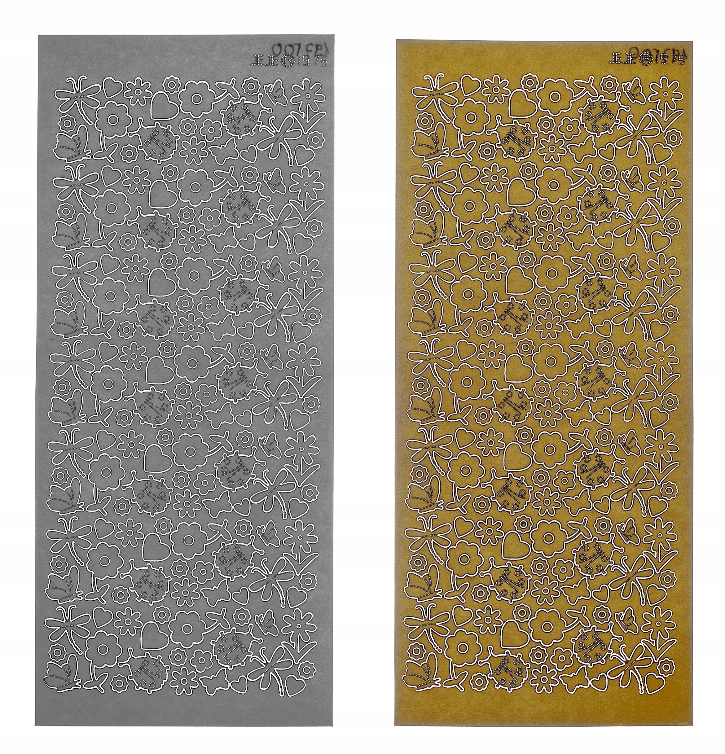 STICKERSY NAKLEJKI KWIATY I OWADY nr JO-85 Wykończenie papieru nie dotyczy