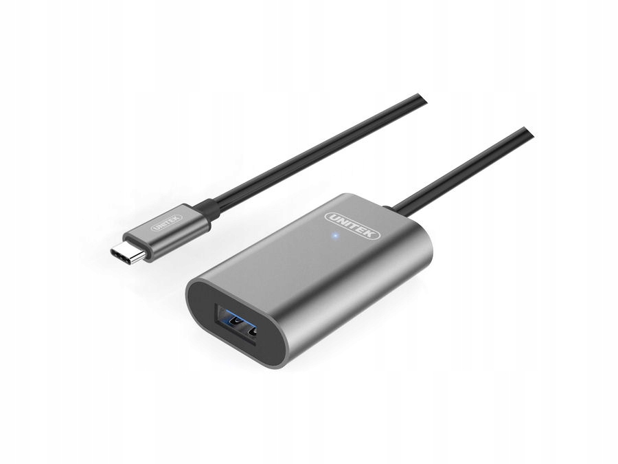 Kabel Usb C Usb A przedłużacz 5m aktywny Unitek U304A