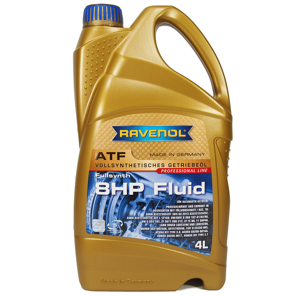 

Ravenol Atf 8HP Fluid 4L