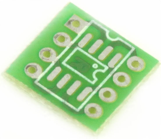 

SOP8 DIP8 Rotated 90 Uniwersalna Płytka ___PCB-078