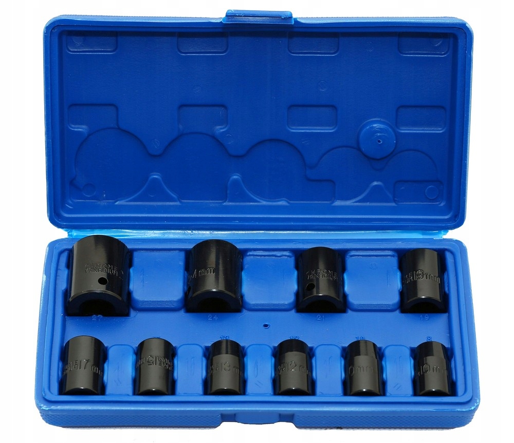 ZESTAW NASADEK UDAROWYCH 1/2 NASADKI UDAROWE 8-27