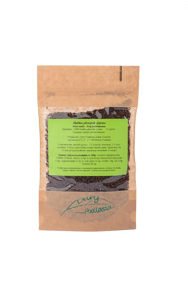 

Babka płesznik nasiona polskie 500g- Dary Podlasia