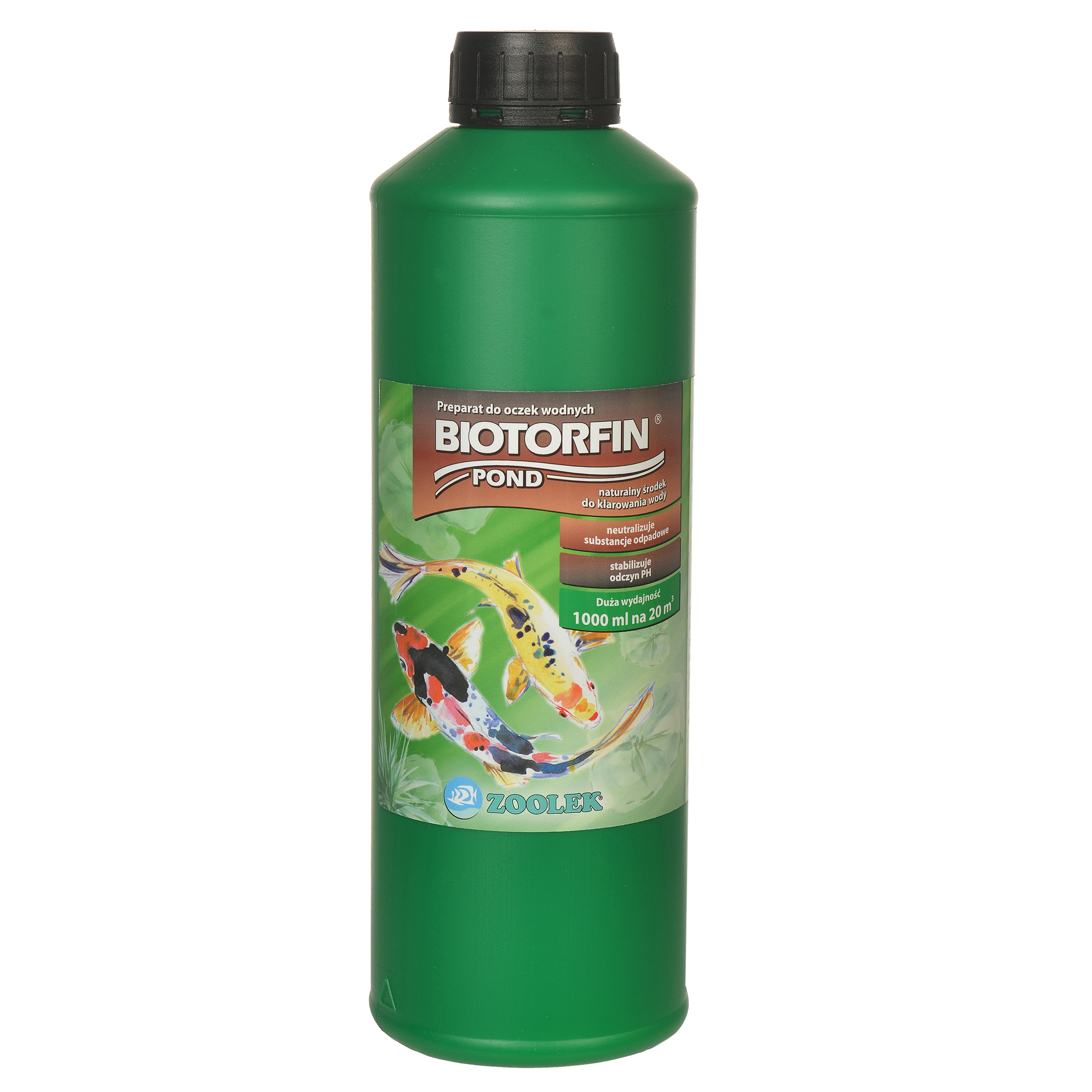 

Zoolek Biotorfin 1L / 20m3 - na Ph i Klaruje Wodę