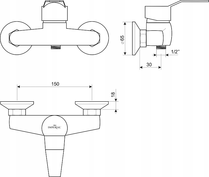 BATERIA PRYSZNICOWA NATRYSKOWA VESTO + ZESTAW NATR Kod producenta ARM-VESTO-4