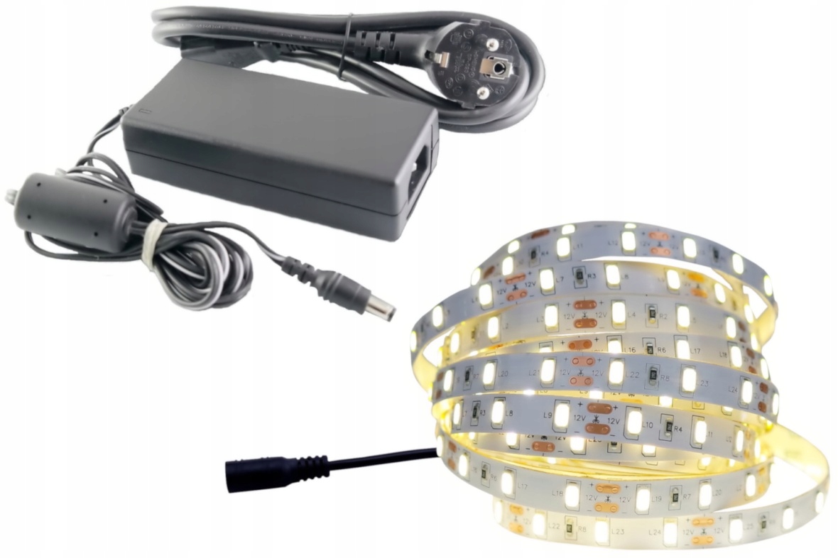 

Zestaw taśma Led 300 Smd IP20 5630 Neutralna 4m