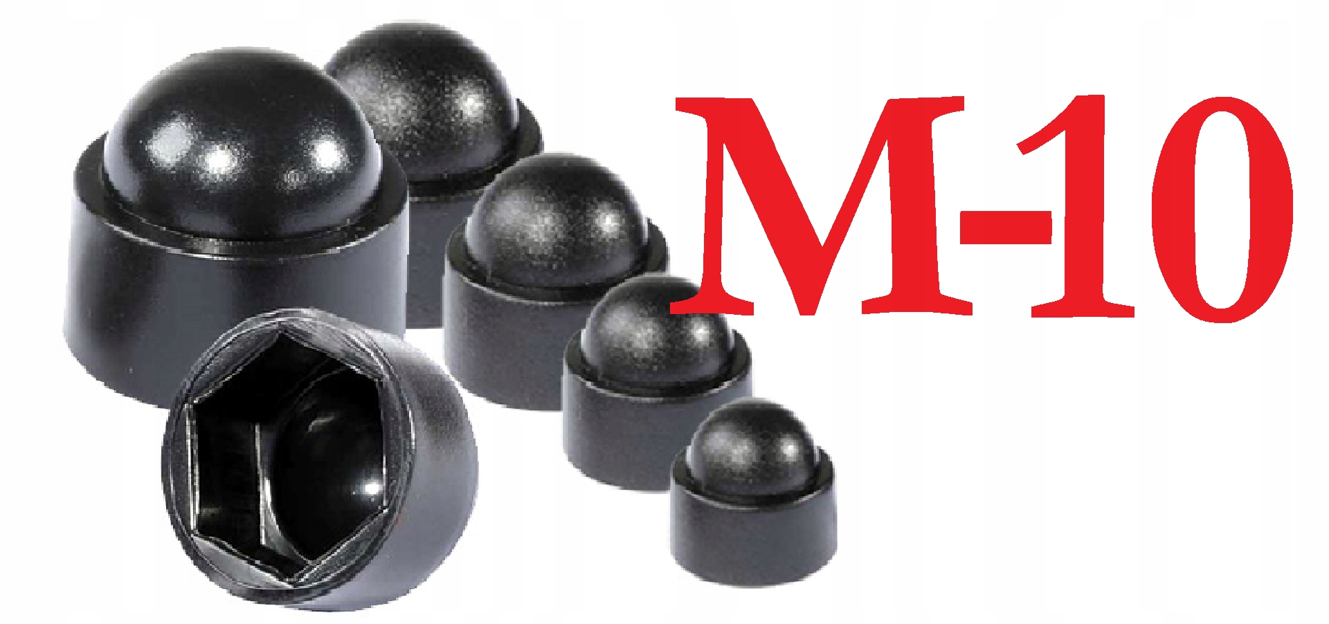 MASKOWNICA śruby nakrętki M10 zaślepka 50 szt