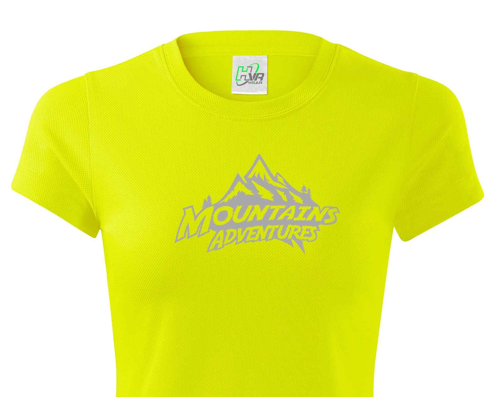 

Oddychający T-shirt Termiczny Odblaskowy W Góry L