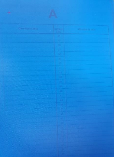 TECZKA na akta osobowe A4 do segregatora BIURFOL Kod producenta ST-23-01