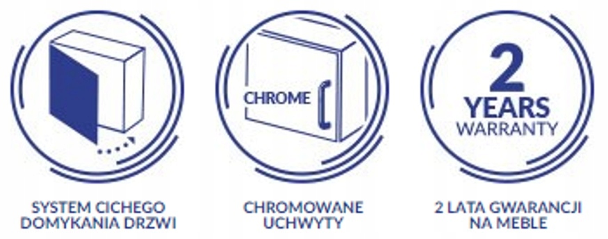 Słupek Szafka Lara Cersanit Orzech 30x150 Kolor mebla orzech