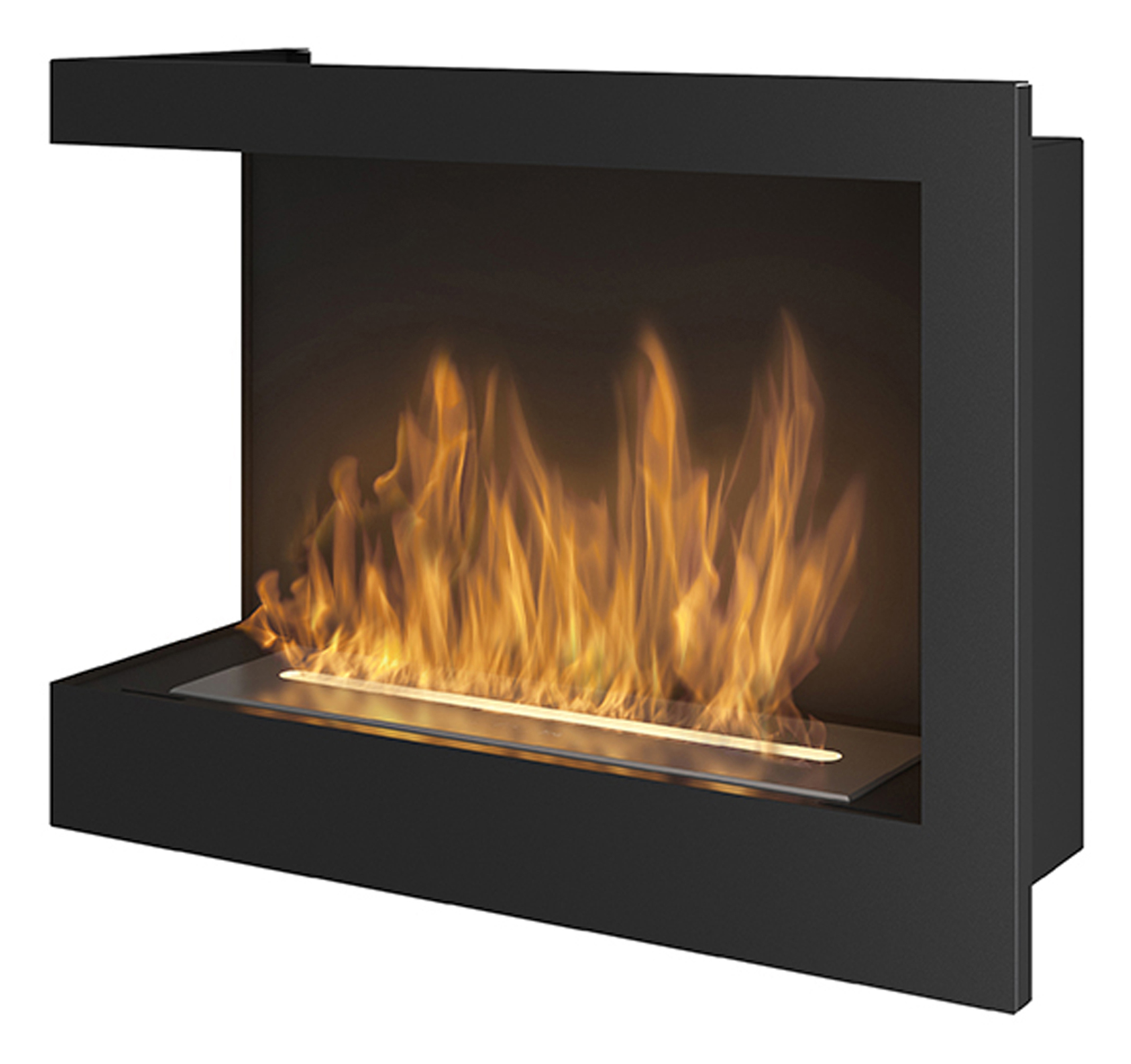 Biokrb Rohový černý Corner 600 mm L (60 cm)