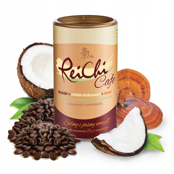Dr. Jacobs ReiChi Cafe 400 g reishi kokos energie