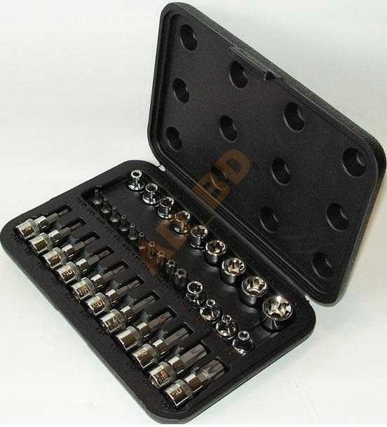 Nasadki torx torxy z otworem bity NEO 08 711 HIT EAN 5907558417111