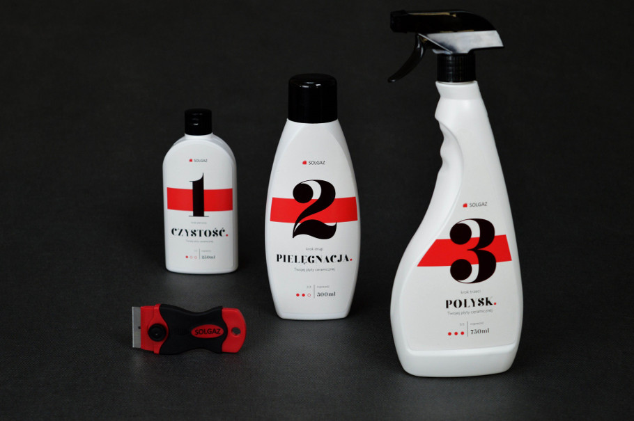 Środki czystości SOLGAZ do płyt SOLGAZ + skrobak Rodzaj Pozostałe