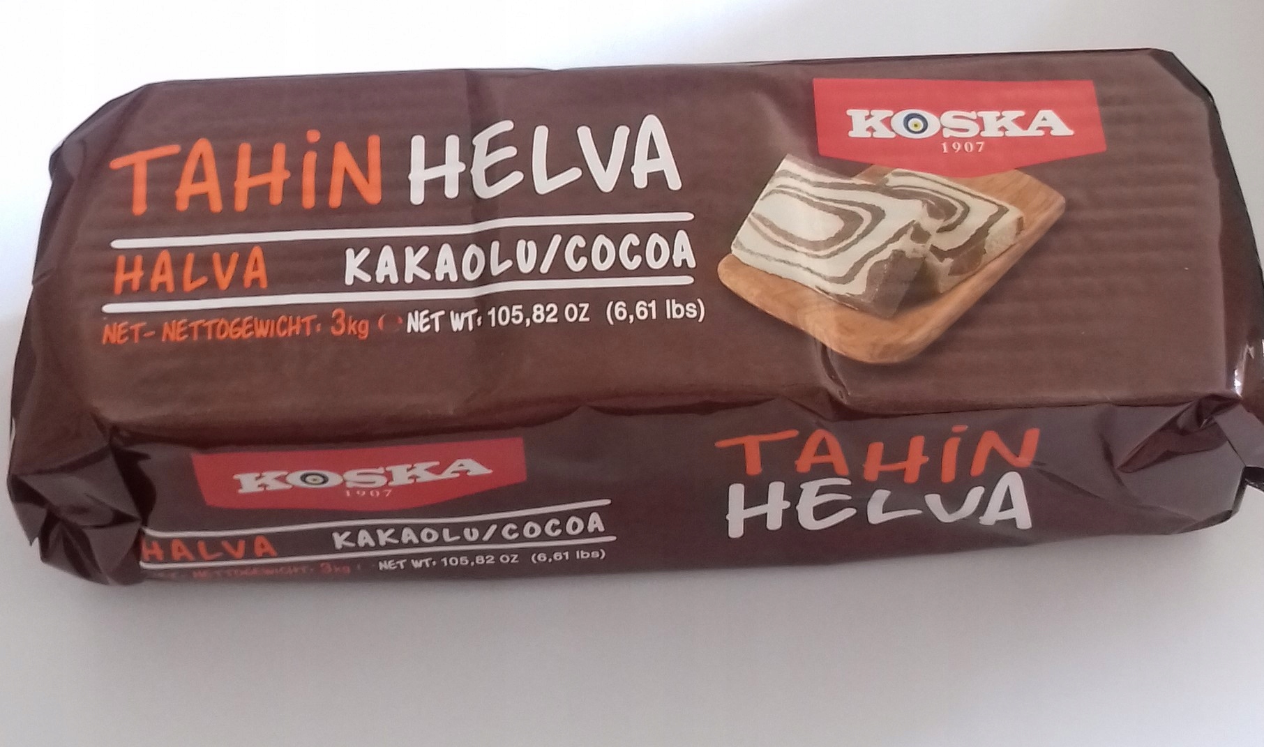 Líry sezamowa turecký med kakao. 3 kg KOŠKA.