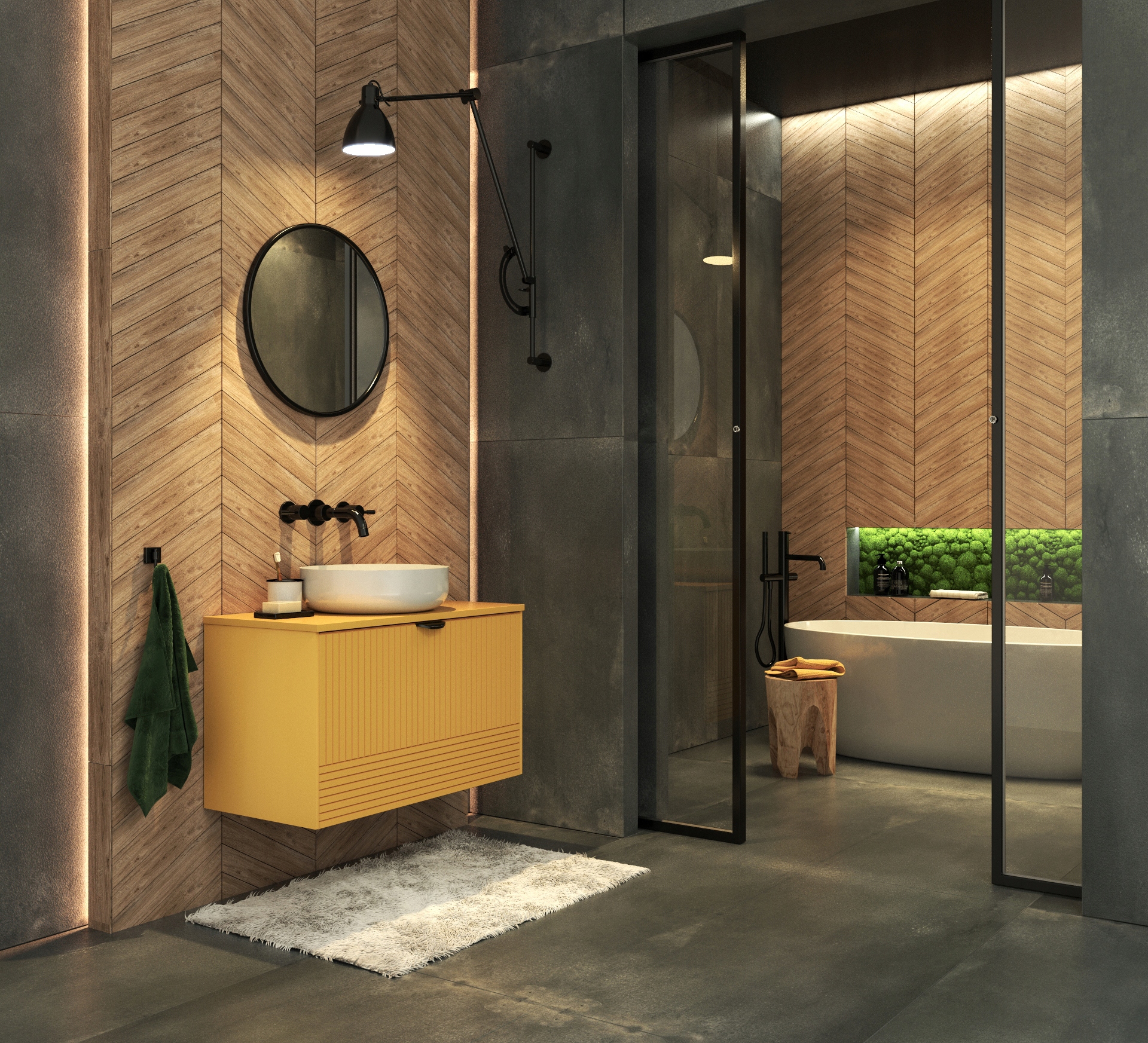 płytki gres tokyo jak tubadzin CHEVRON sheen WOODI Typ gres