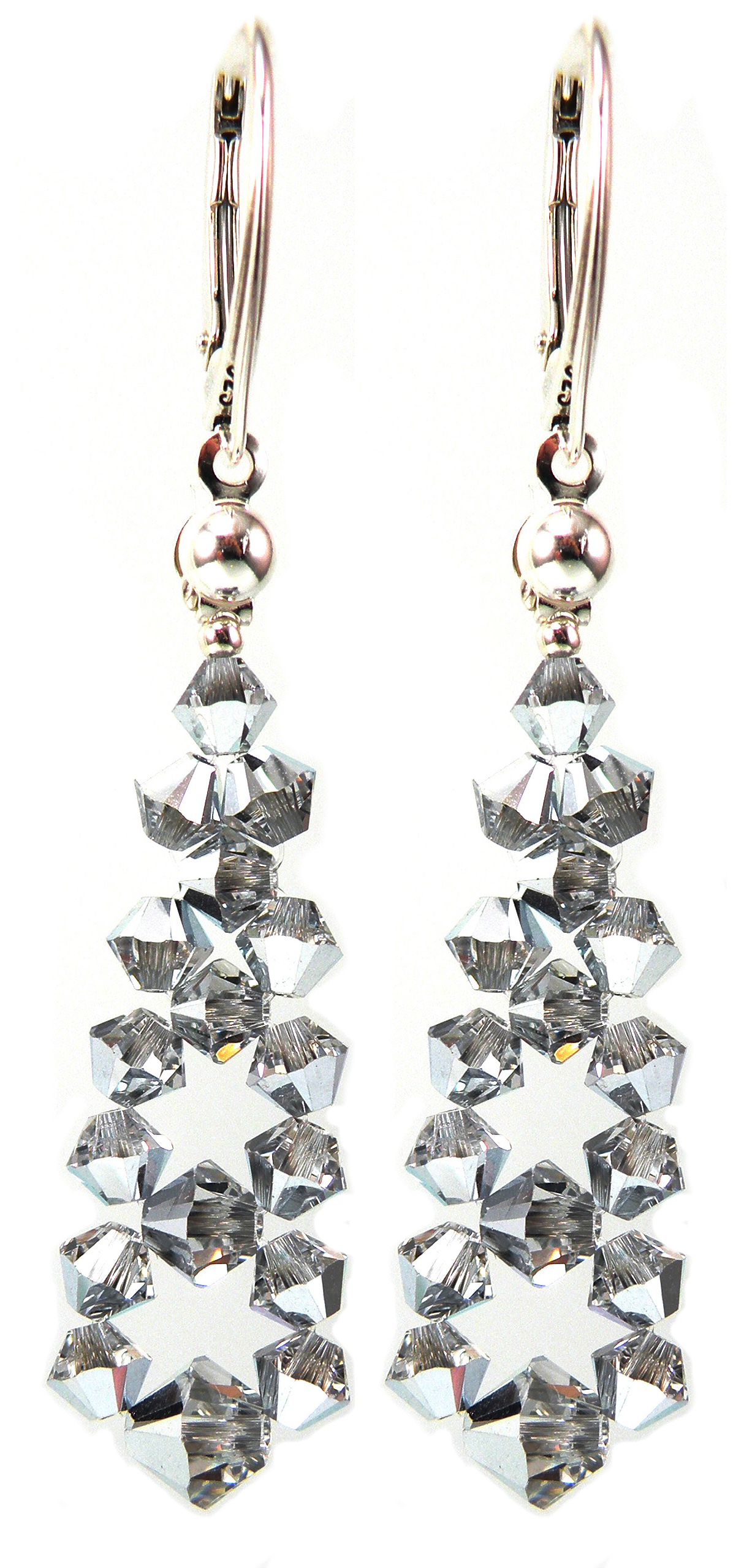 

Kolczyki kryształy Swarovski srebrne Cal
