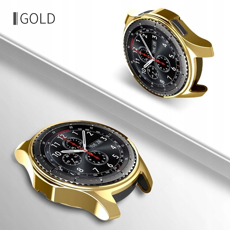 

Złote Błyszczące Etui do Samsung Gear S3 Frontier