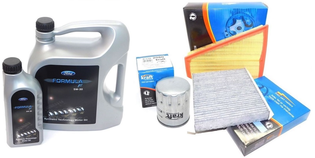 

3 filtry +olej Ford Mondeo IV mk4 1.8 tdci