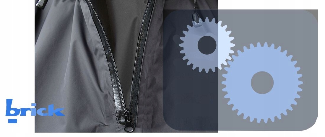 PELERYNA ROWEROWA TOUR PODKLEJANE SZWY ODBLASK 13 Materiał dominujący poliester