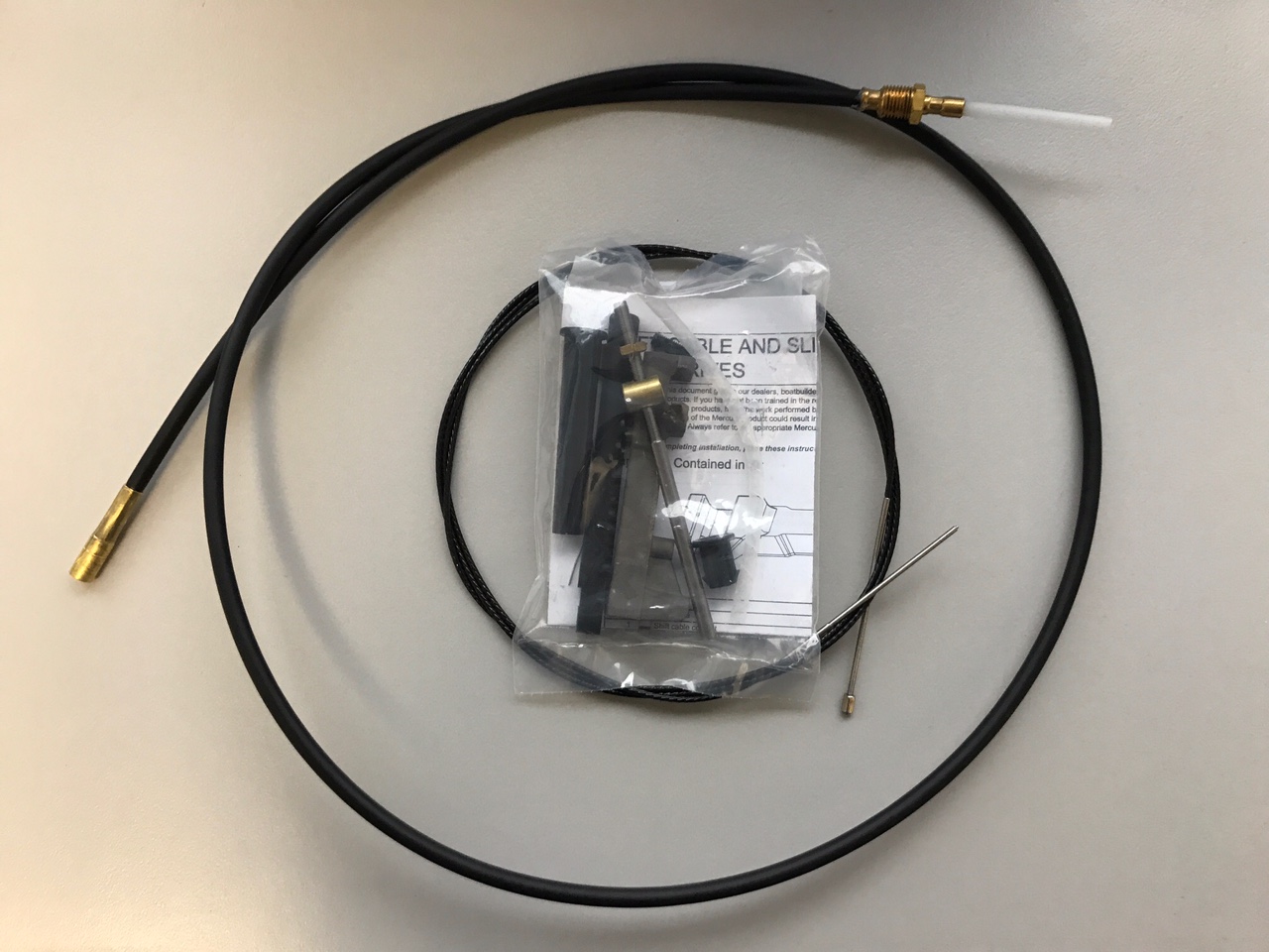 865436A02, 19543A8 - Mercruiser Alpha One кабель переключения передач 865436a02