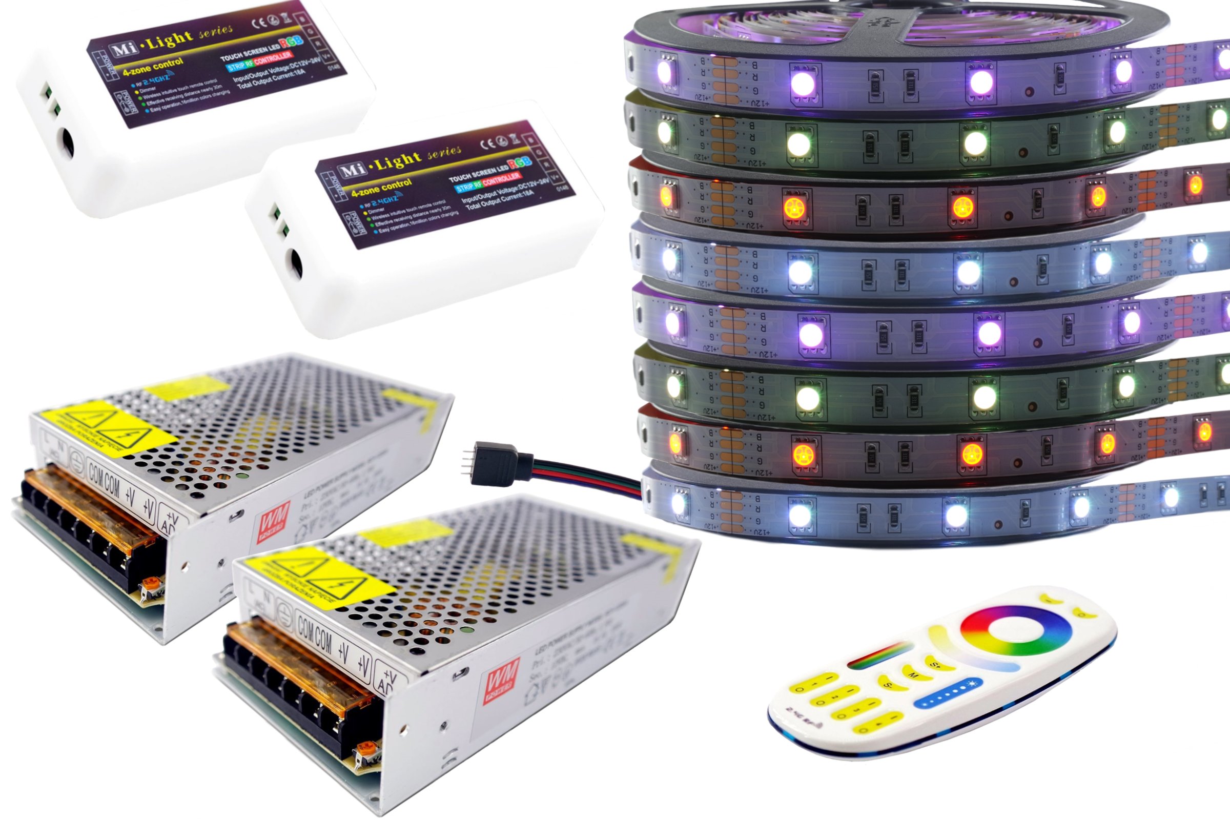 

Zestaw taśma Led Rgb 5050 Mi-Light Premium 4Z 40m