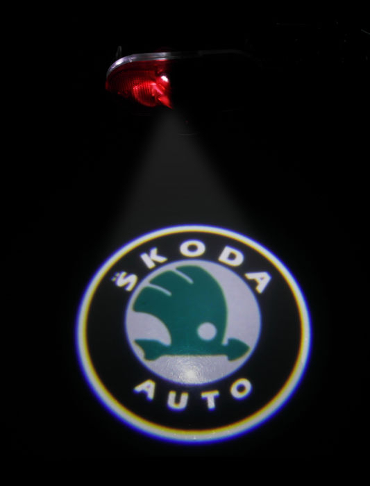 LED Logo Projektory HD Lampki drzwi SKODA OCTAVIA 2 Numer katalogowy producenta PMCS5