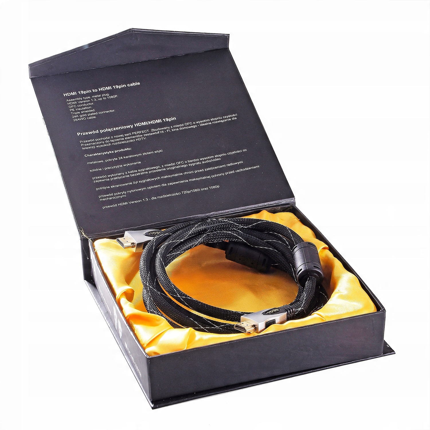 

Hdmi na wtyk Hdmi Perfekt Begli 1m