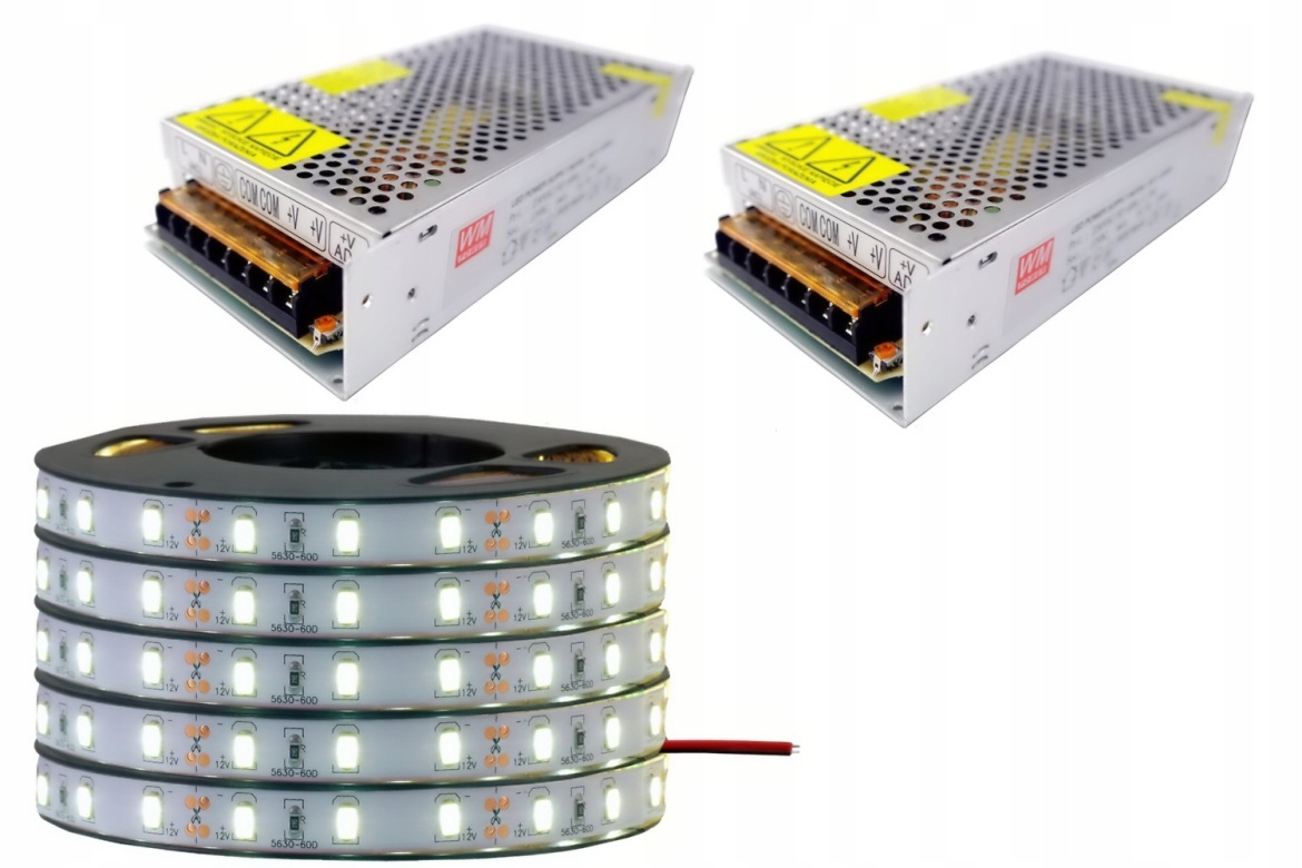 Set páska 300LED strop 5630 bílá Přírodní 25 m