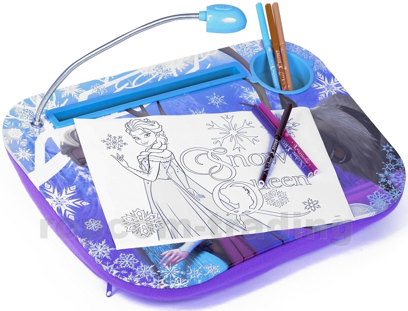 Frozen Przenośne Studio Tablica Lampka Led Disney