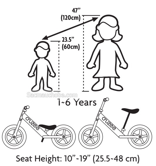 Lekki rowerek biegowy CRUZEE Niebieski Rama Aluminiowa