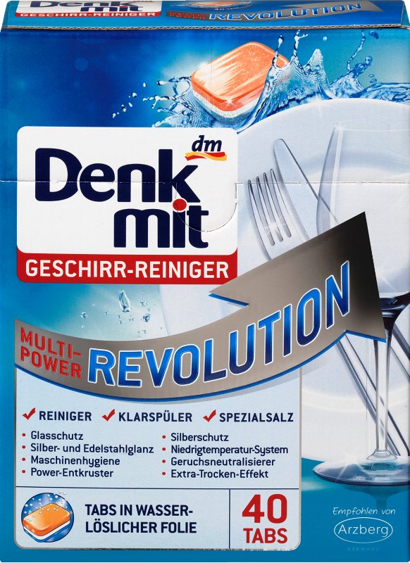 

Denkmit Tabletki Do Zmywarki 40 All in One Niemcy