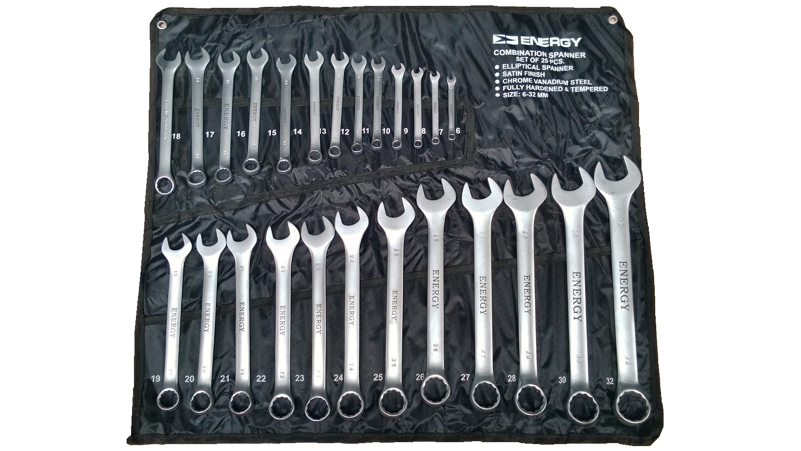 Sada Očkoplochých Kľúčov 25-KS (6-