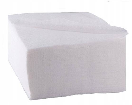 CHUSTECZKI KOSMETYCZNE PERFOROWANE 25x20cm 100szt