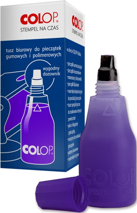 

Tusz do pieczątek gumowych Colop fioletowy 25 ml