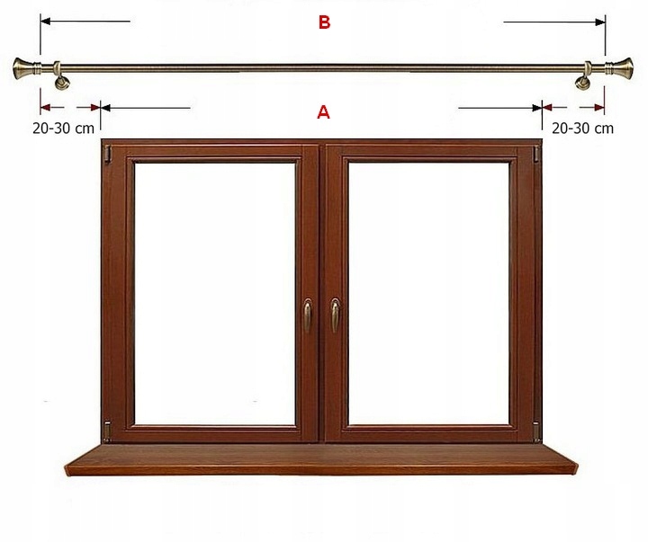 KARNISZE SIMPLE KARNISZ METAL PODWÓJNY 19+19 / 360 Marka Decorative