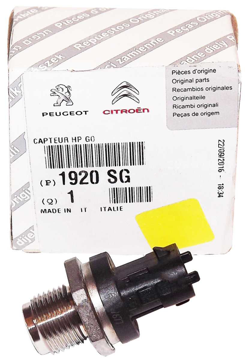 1920SG - ДАТЧИК ТОПЛИВНЫЙ КЛАПАН ПЛАНКА OPEL CORSA D 1.3 CDTI