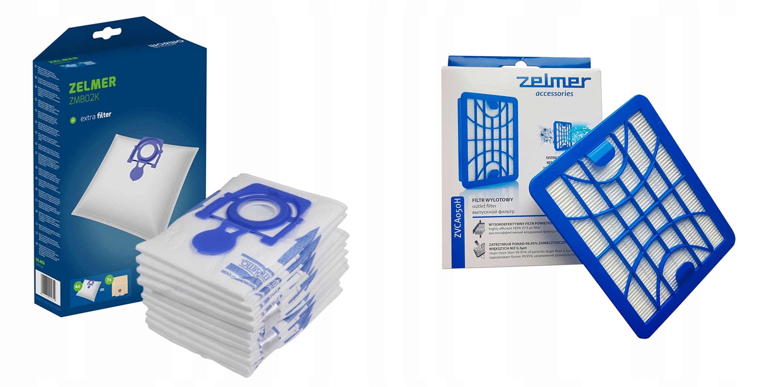 HEPA FILTER + 12x TAŠKY ZELMER ODYSSEY ZVC307SP