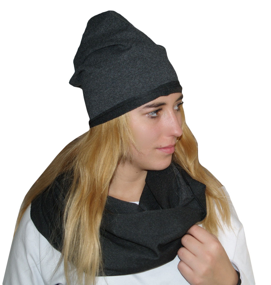 

CD26 Dresowa Czapka Beanie Smerfetka Komin Uni