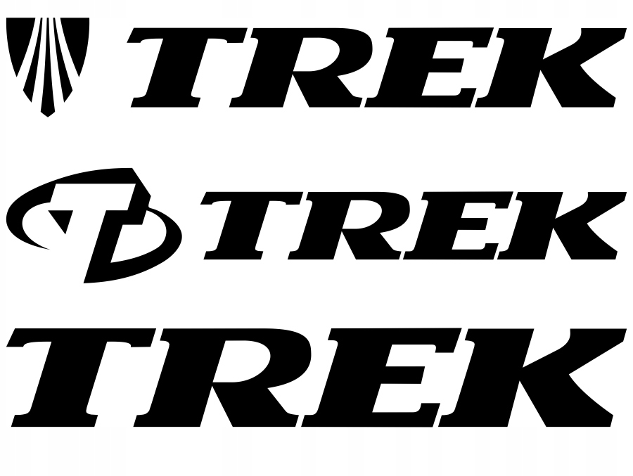 

Trek naklejki zastępcze na rower komplet 6 sztuk