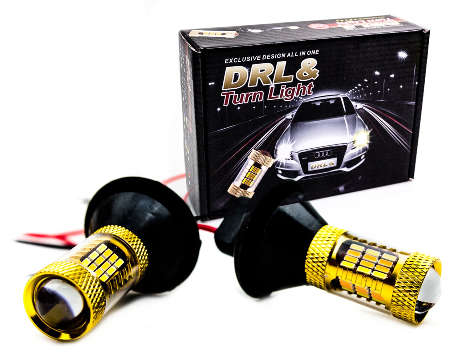 Kierunkowskazy Dzienne LED 2w1 DRL 1156 R5W Part number 2w1 Dzienne Kierunkowskaz