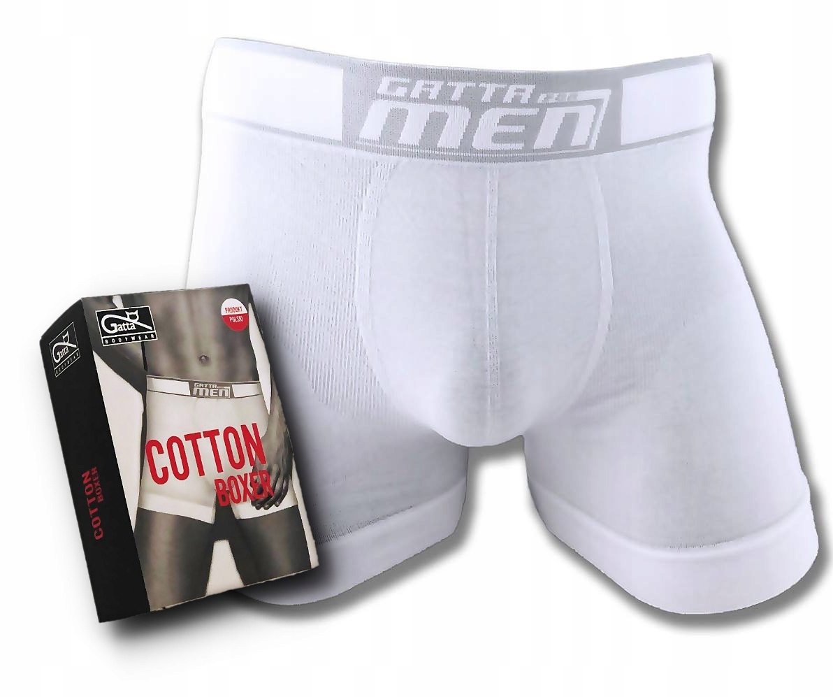 

Gatta Bokserki męskie Cotton Boxer XL białe