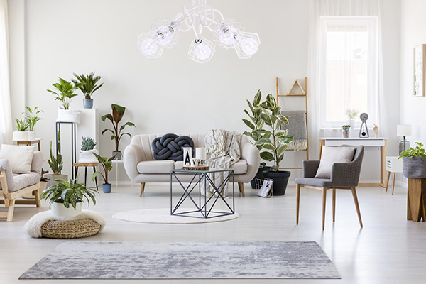 LAMPA LED SUFITOWA LOFT NOWOCZESNY ŻYRANDOL Kolor czarny