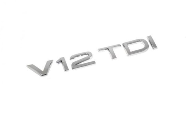 ЕМБЛЕМА ЗНАЧЕК ЛОГОТИП КРЫШКА ЗАД. V12tdi AUDI Q7 КАК