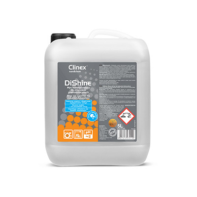 

Clinex Dishine 10L! Płyn Nabłyszczający Do Zmyware