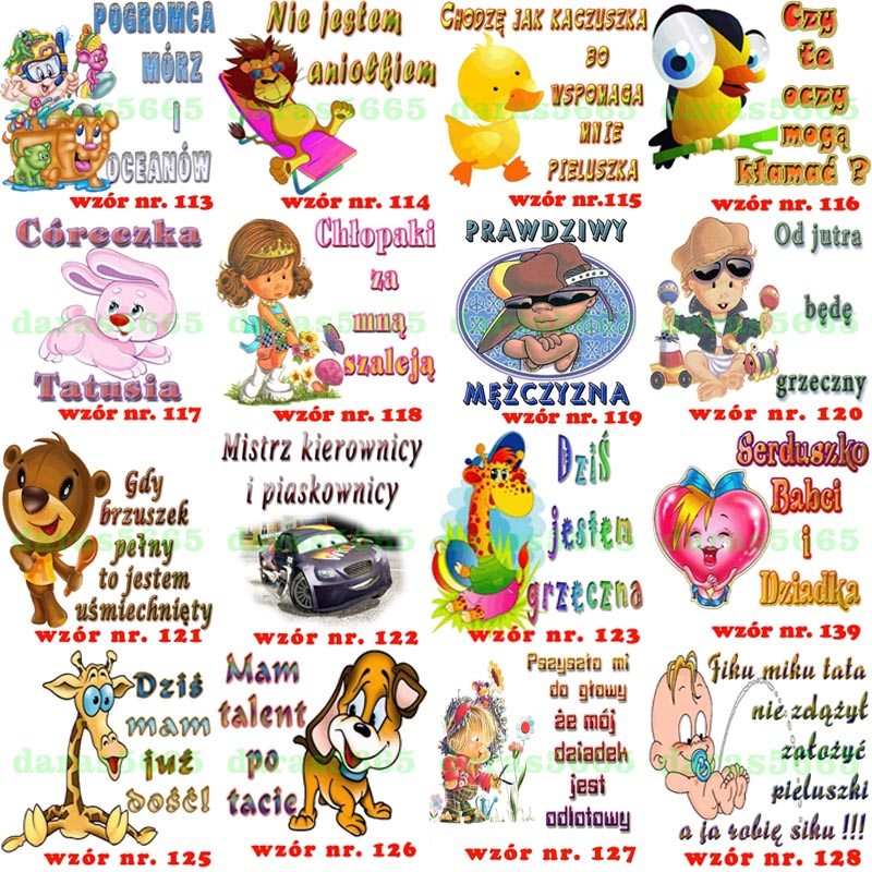 Body napisy DŁUGI RĘKAW bawełna POLSKIE 62 cm Wzór dominujący inny wzór