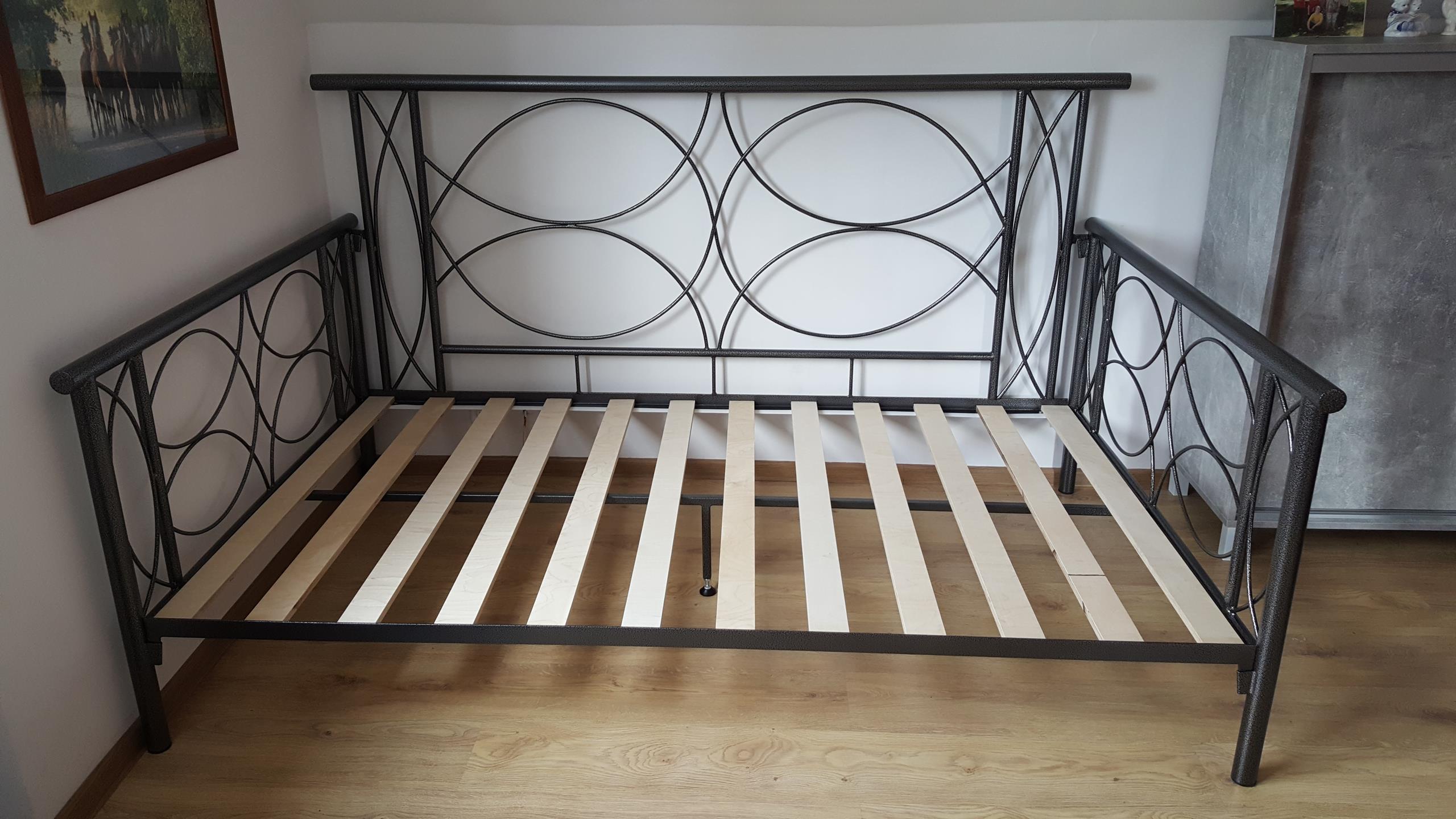 SOFA SOFIA METALOWA KUTA 120X200 POLSKI PRODUCENT Głębokość mebla 120 cm