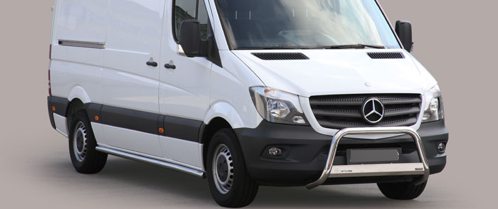 MERCEDES SPRINTER ORUROWANIE HOMOLOGACJA EU PRZEDNIE STAL NIERDZEWNA MOCNE Producent Misutonida
