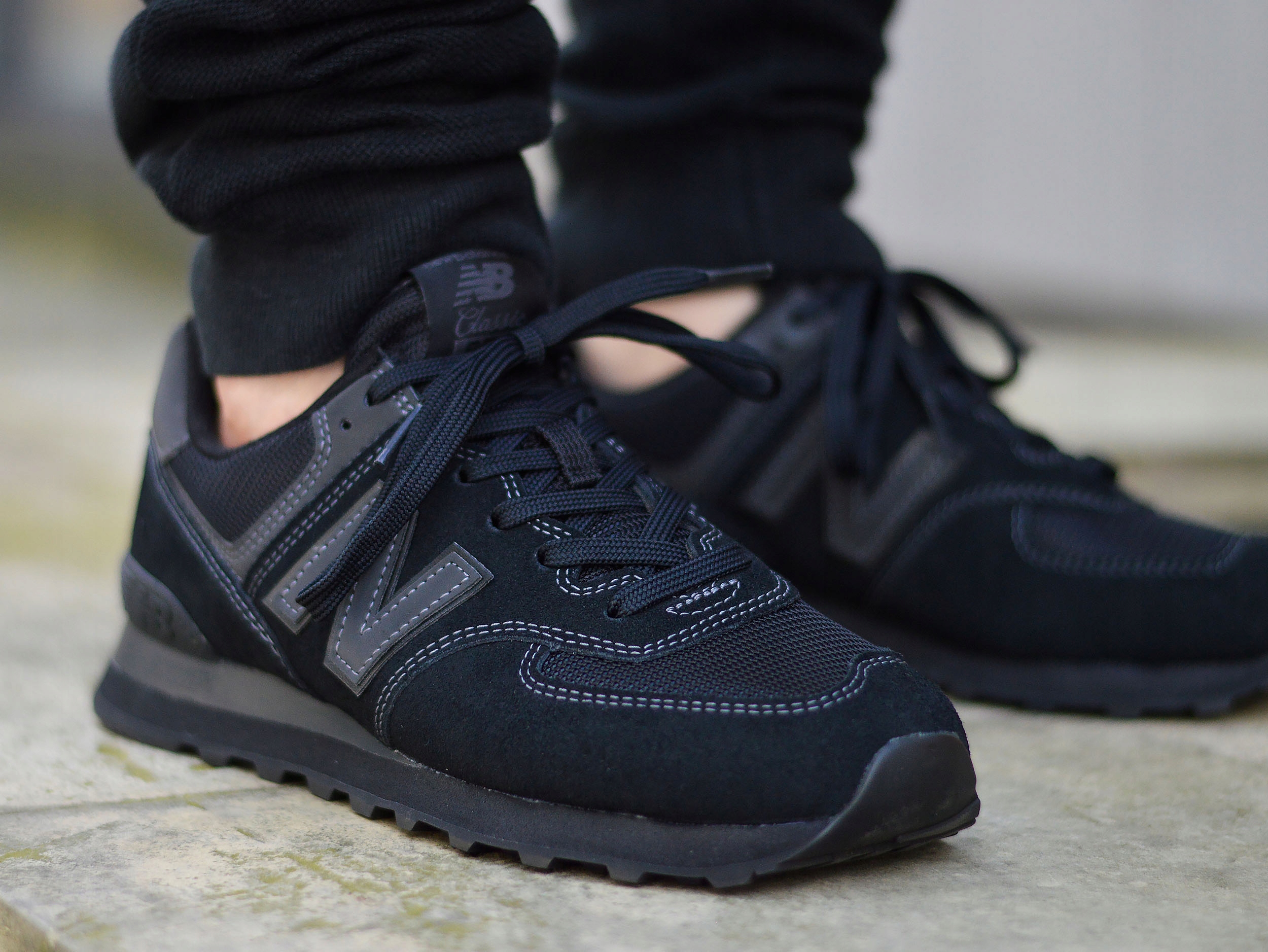 new balance ml574ete black