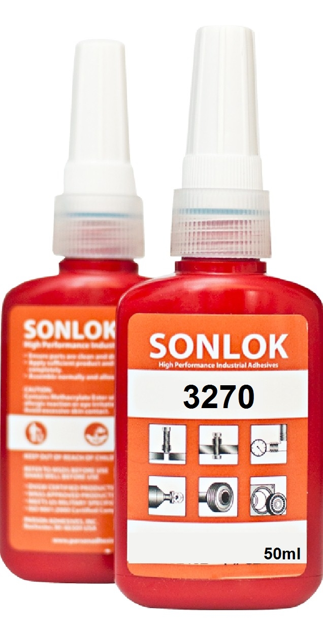 

Klej Sonlok 3270 50ML Do Gwintów Mocny Zielony 270