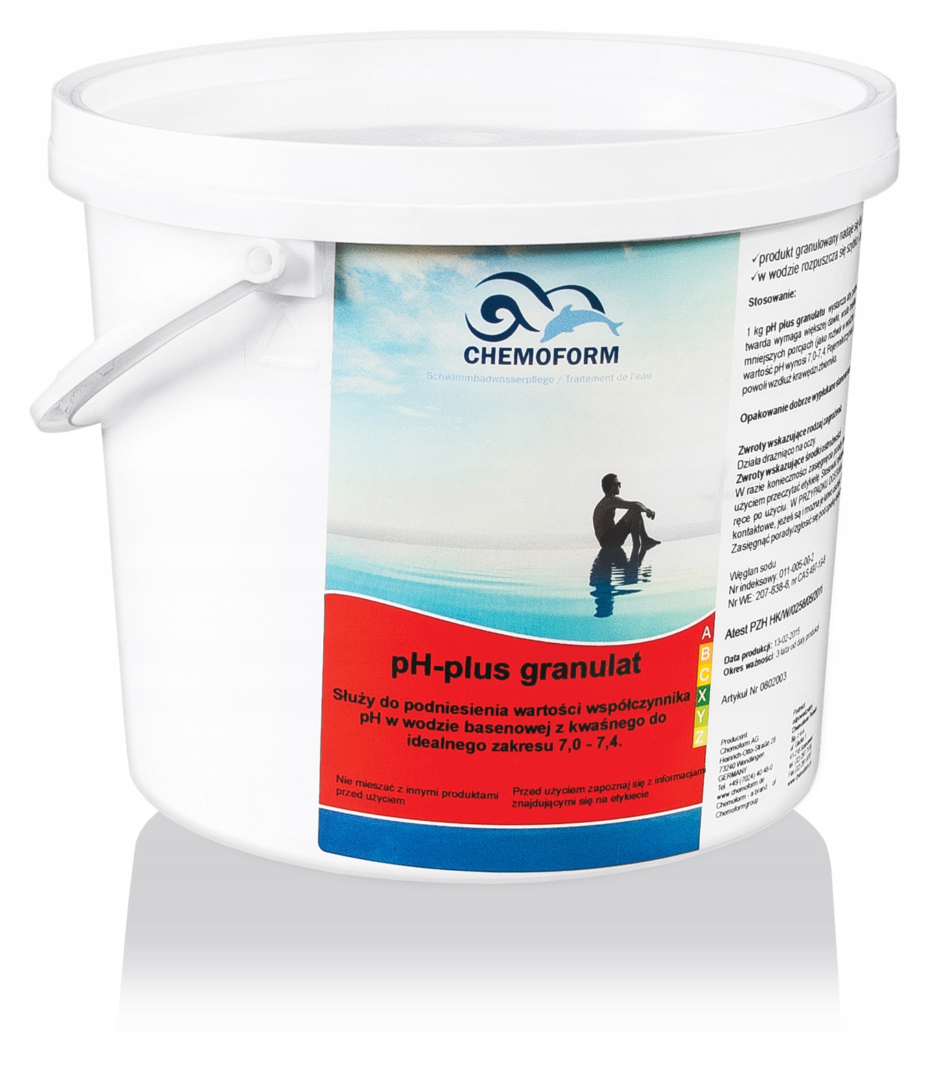 

Ph+ Plus Chemia do Basenu Jacuzi Spa Chemoform 5kg